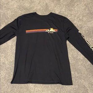 Dark Blue Columbia Long Sleeve